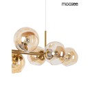 Lampy wiszące - Moosee MOOSEE lampa wisząca ROMEO GOLD złota / bursztynowa (MSE010100171) - product 4