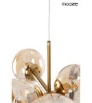 Lampy wiszące - Moosee MOOSEE lampa wisząca ROMEO GOLD złota / bursztynowa (MSE010100171) - product 6