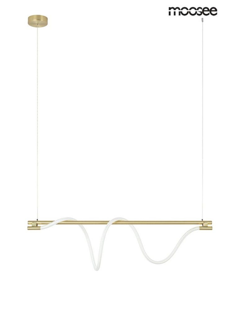 Moosee MOOSEE lampa wisząca SERPIENTE 120 złota (MSE010100178) Moosee MOOSEE lampa wisząca SERPIENTE 120 złota (MSE010100178)