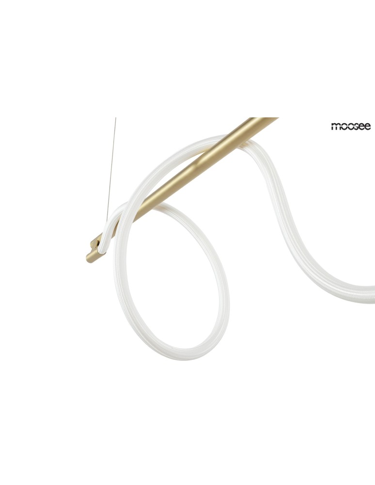 Moosee MOOSEE lampa wisząca SERPIENTE 120 złota (MSE010100178) Moosee MOOSEE lampa wisząca SERPIENTE 120 złota (MSE010100178)
