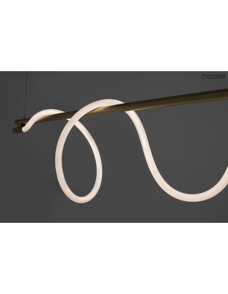 Moosee MOOSEE lampa wisząca SERPIENTE 120 złota (MSE010100178) Moosee MOOSEE lampa wisząca SERPIENTE 120 złota (MSE010100178)