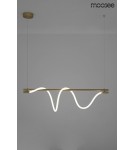 Moosee MOOSEE lampa wisząca SERPIENTE 120 złota (MSE010100178) Moosee MOOSEE lampa wisząca SERPIENTE 120 złota (MSE010100178)