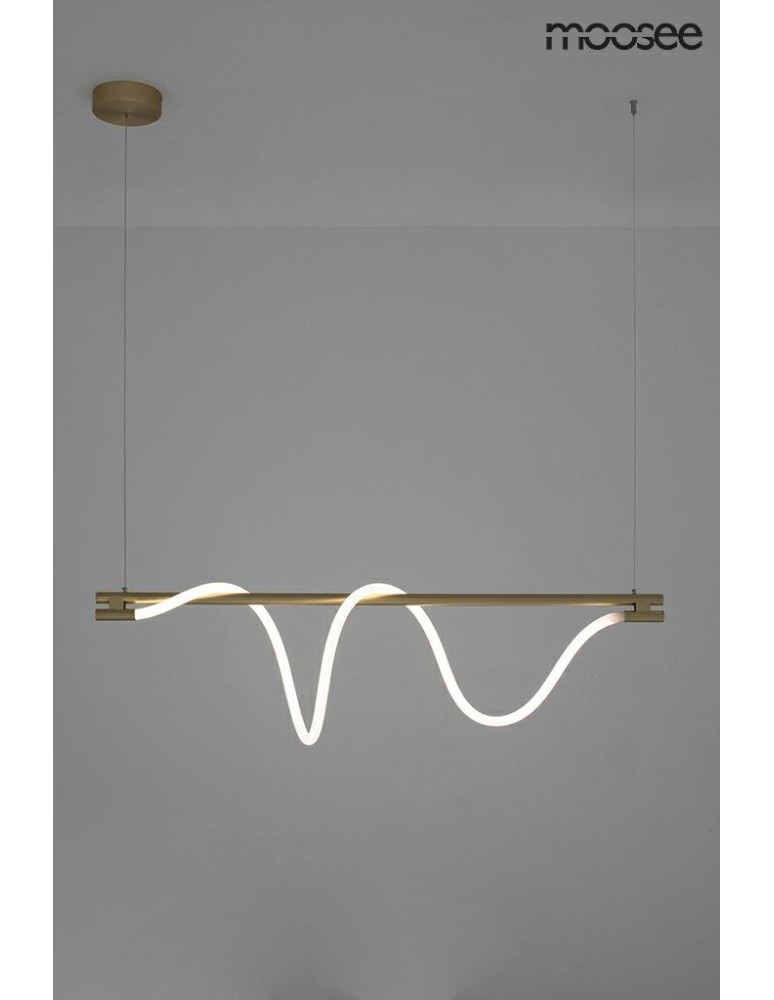 Moosee MOOSEE lampa wisząca SERPIENTE 120 złota (MSE010100178) Moosee MOOSEE lampa wisząca SERPIENTE 120 złota (MSE010100178)