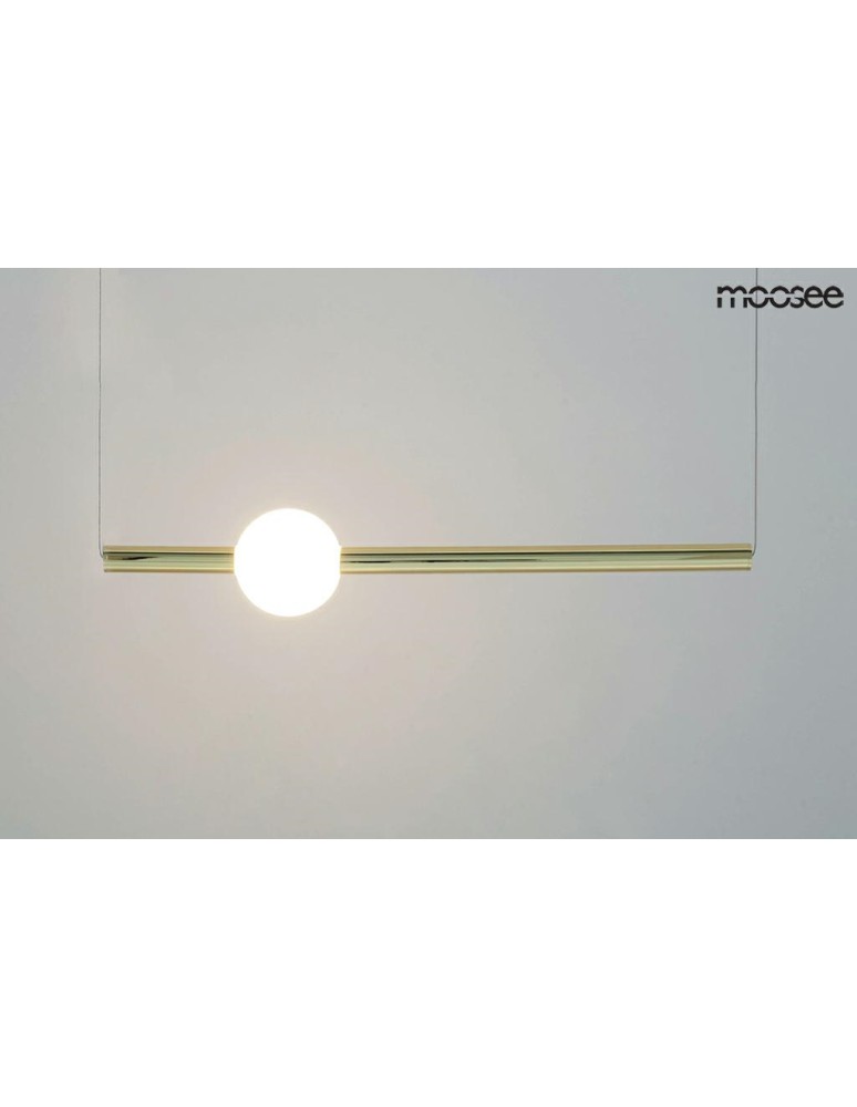 Moosee MOOSEE lampa wisząca LIBRA 60 ON złota (MSE010100219) Moosee MOOSEE lampa wisząca LIBRA 60 ON złota (MSE010100219)