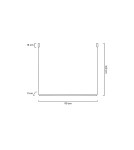 Lampy wiszące nad wyspę - MOOSEE lampa wisząca OMBRE LEVEL 80  czarna (MSE010100240) - product 6