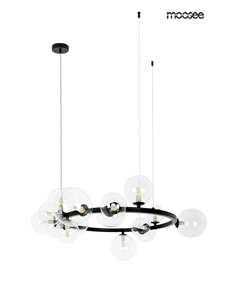 MOOSEE lampa wisząca ALURE 85 czarna (MSE010100283) MOOSEE lampa wisząca ALURE 85 czarna (MSE010100283)