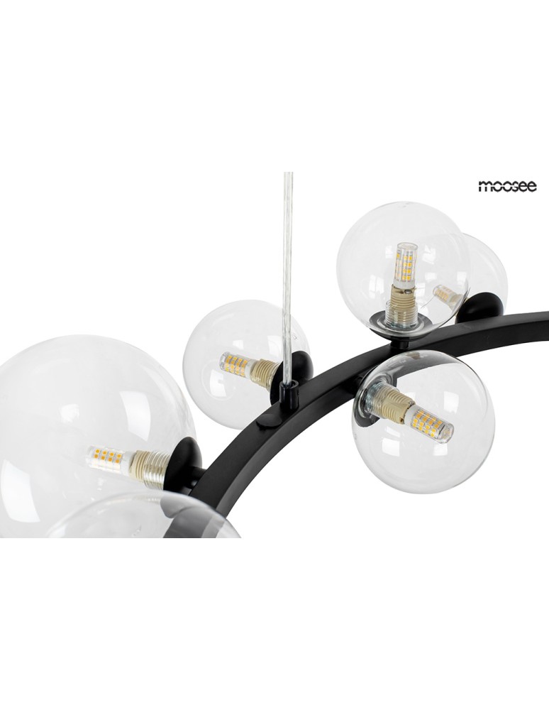 MOOSEE lampa wisząca ALURE 120 czarna (MSE010100284) MOOSEE lampa wisząca ALURE 120 czarna (MSE010100284)
