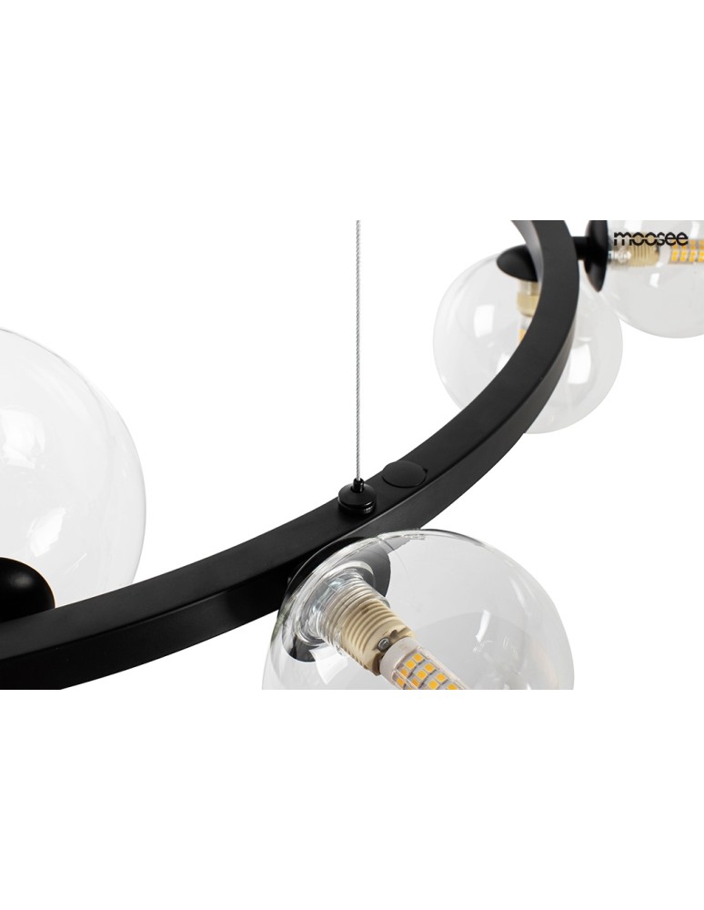 MOOSEE lampa wisząca ALURE 120 czarna (MSE010100284) MOOSEE lampa wisząca ALURE 120 czarna (MSE010100284)