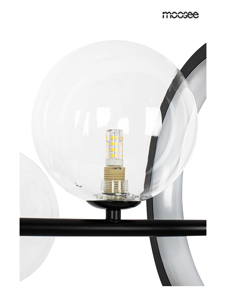 MOOSEE lampa wisząca ALURE LINE 90 czarna (MSE010100285) MOOSEE lampa wisząca ALURE LINE 90 czarna (MSE010100285)
