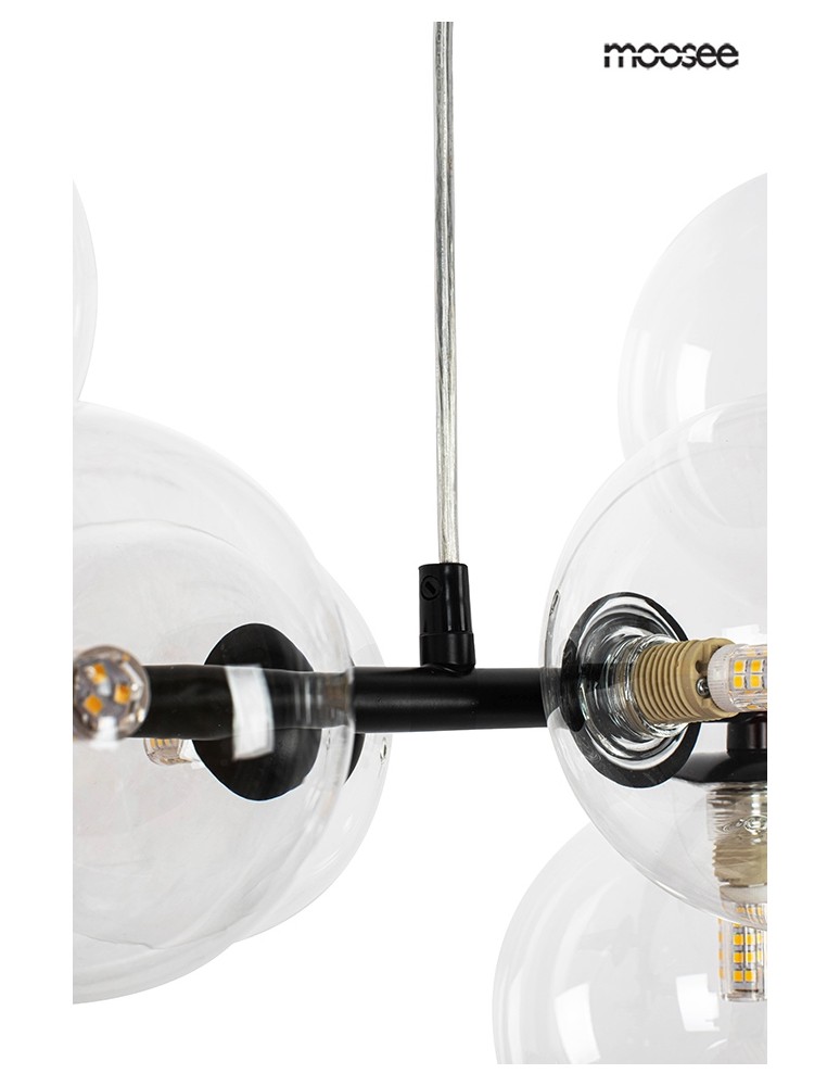 MOOSEE lampa wisząca ALURE LINE 90 czarna (MSE010100285) MOOSEE lampa wisząca ALURE LINE 90 czarna (MSE010100285)