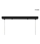 MOOSEE lampa wisząca ALURE LINE 90 czarna (MSE010100285) MOOSEE lampa wisząca ALURE LINE 90 czarna (MSE010100285)