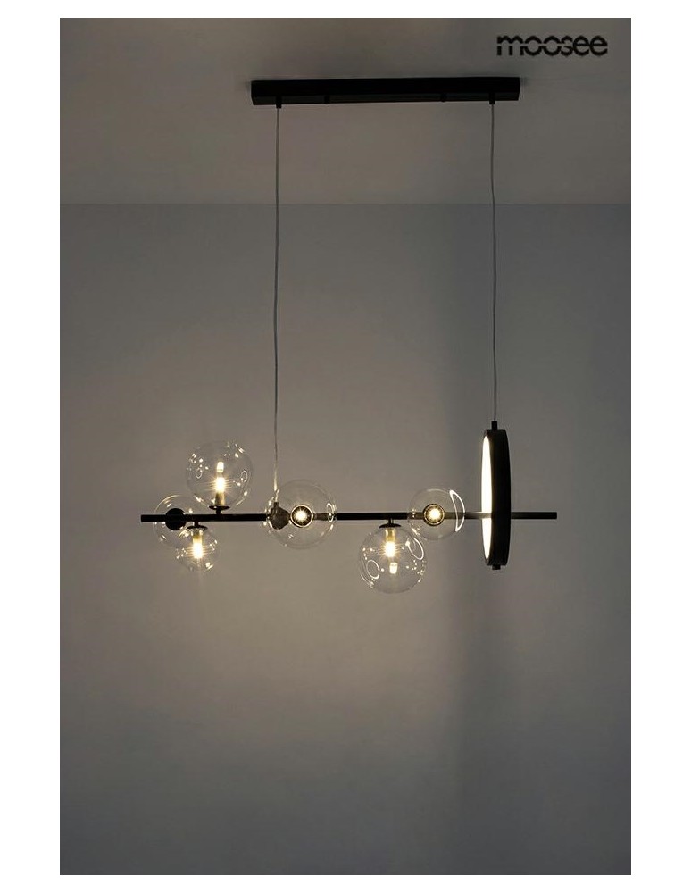 MOOSEE lampa wisząca ALURE LINE 90 czarna (MSE010100285) MOOSEE lampa wisząca ALURE LINE 90 czarna (MSE010100285)