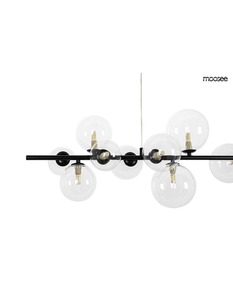 MOOSEE lampa wisząca ALURE LINE 120 czarna (MSE010100286)