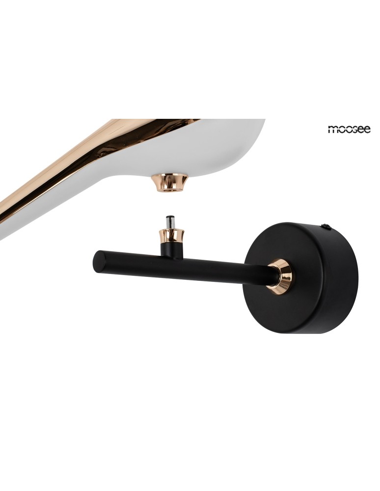 MOOSEE lampa ścienna BIRD złota (MSE010100292)