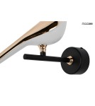 Kinkiety designerskie - MOOSEE lampa ścienna BIRD złota (MSE010100292) - product 6