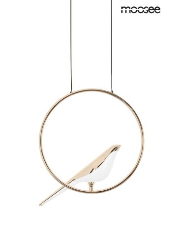 MOOSEE lampa wisząca BIRD złota (MSE010100293)