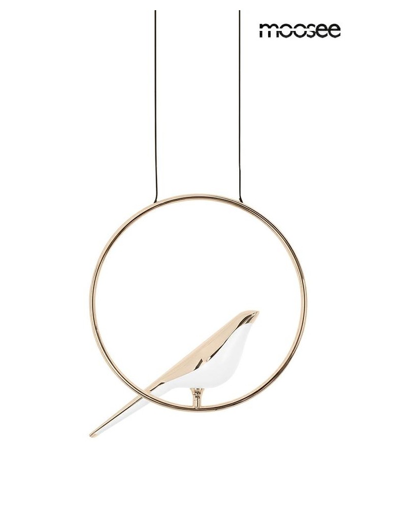 MOOSEE lampa wisząca BIRD złota (MSE010100293)