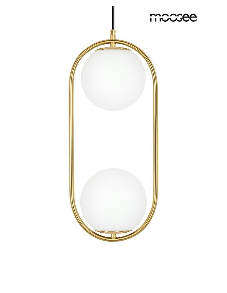 MOOSEE lampa wisząca AURELIA TWIN złota (MSE010100303)