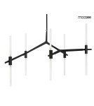Lampy wiszące designerskie - MOOSEE lampa wisząca CANDELABR 10 czarna (MSE010100316) - product 1