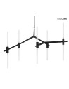 MOOSEE lampa wisząca CANDELABR 10 czarna (MSE010100316)