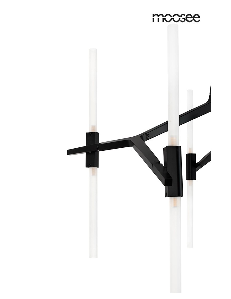 MOOSEE lampa wisząca CANDELABR 10 czarna (MSE010100316)