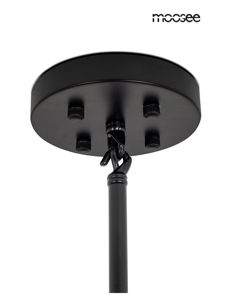 MOOSEE lampa wisząca CANDELABR 10 czarna (MSE010100316)