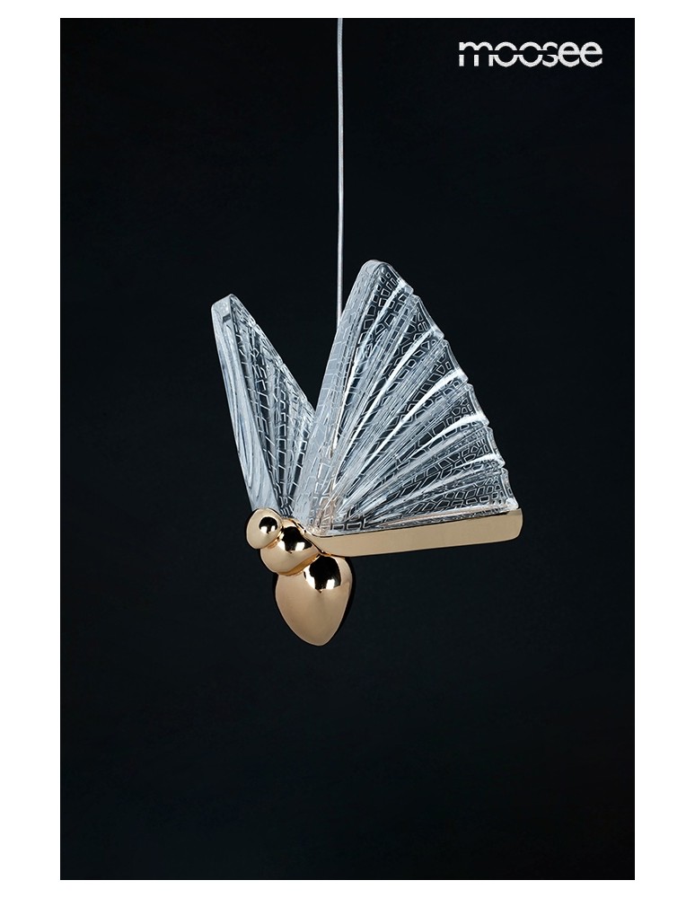 MOOSEE lampa wisząca BUTTERFLY S złota (MSE010100321)