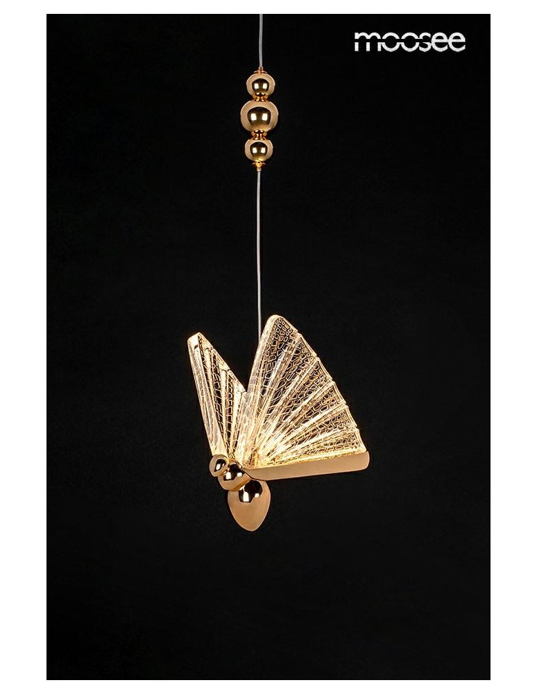 MOOSEE lampa wisząca BUTTERFLY S złota (MSE010100321)