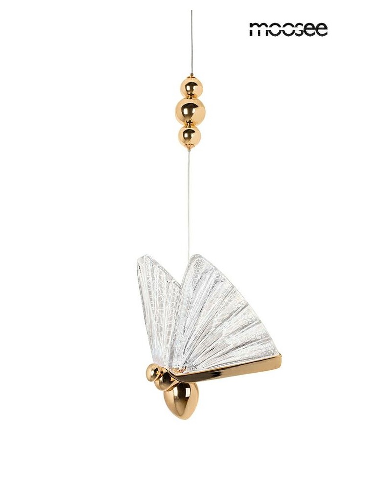 MOOSEE lampa wisząca BUTTERFLY M złota (MSE010100322)