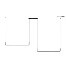 MOOSEE lampa wisząca SHAPE DUO 120 czarna (MSE010100329) MOOSEE lampa wisząca SHAPE DUO 120 czarna (MSE010100329)