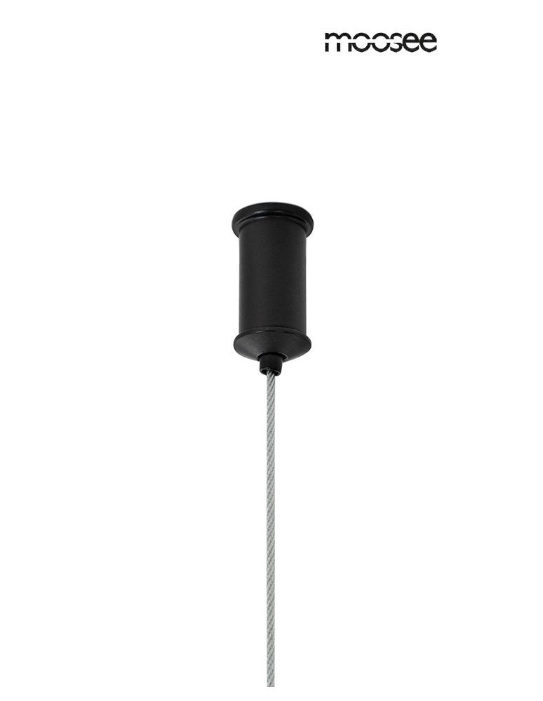 MOOSEE lampa wisząca SHAPE DUO 120 czarna (MSE010100329) MOOSEE lampa wisząca SHAPE DUO 120 czarna (MSE010100329)