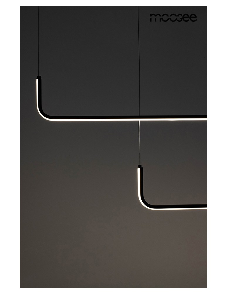 MOOSEE lampa wisząca SHAPE DUO 120 czarna (MSE010100329) MOOSEE lampa wisząca SHAPE DUO 120 czarna (MSE010100329)