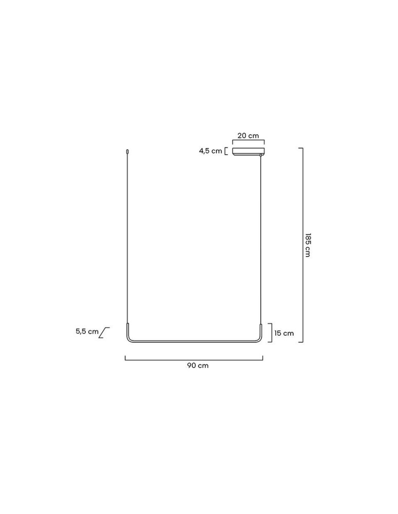 MOOSEE lampa wisząca SHAPE 120 czarna (MSE010100330) MOOSEE lampa wisząca SHAPE 120 czarna (MSE010100330)