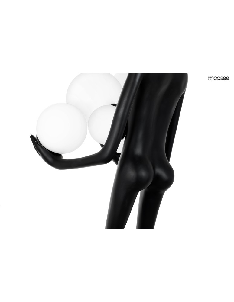 MOOSEE lampa podłogowa HUMAN czarna (MSE010100326) MOOSEE lampa podłogowa HUMAN czarna (MSE010100326)