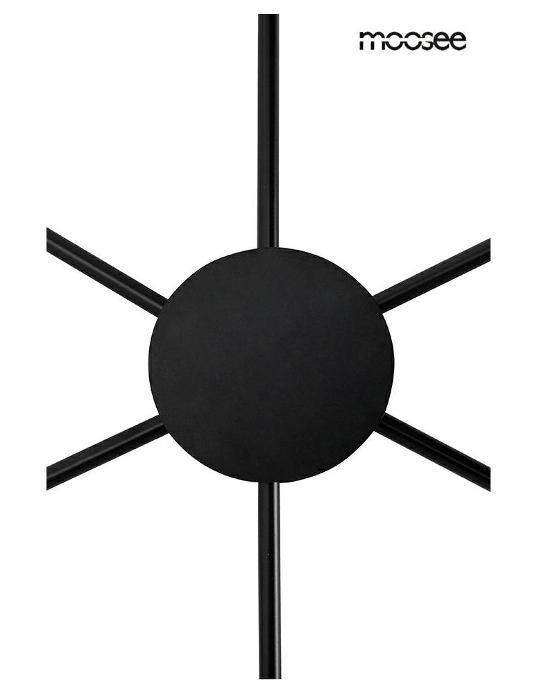 MOOSEE lampa ścienna SHADOW 6 czarna (MSE010100356) MOOSEE lampa ścienna SHADOW 6 czarna (MSE010100356)