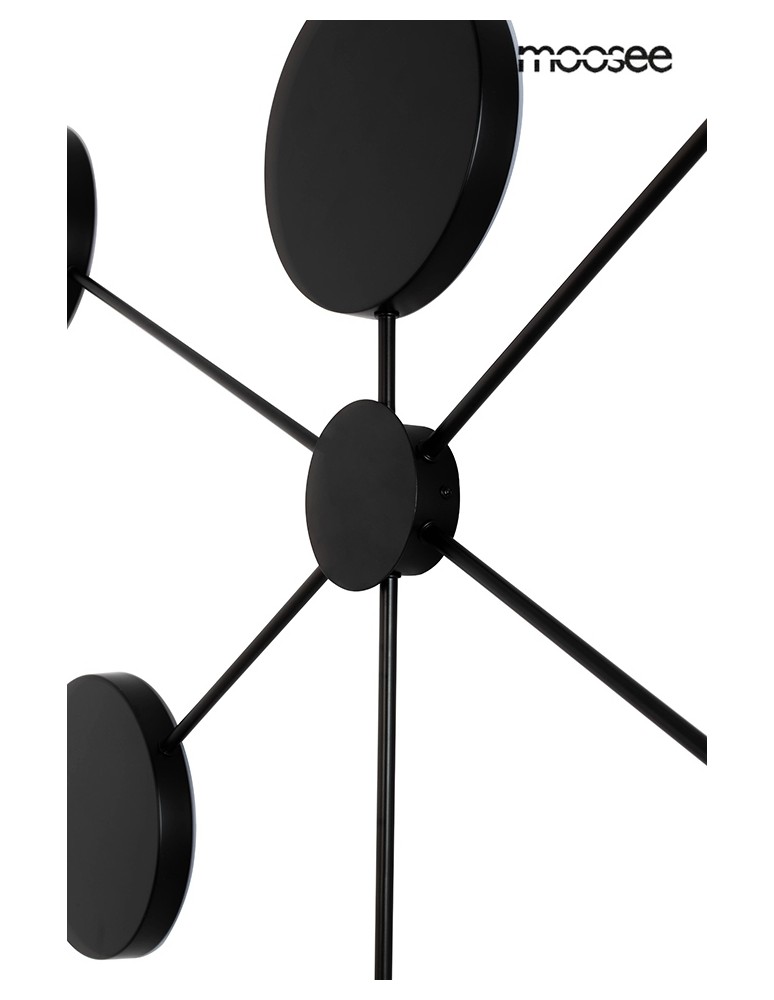 MOOSEE lampa ścienna SHADOW 6 czarna (MSE010100356) MOOSEE lampa ścienna SHADOW 6 czarna (MSE010100356)