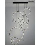 MOOSEE lampa wisząca CIRCULO SIX czarna (MSE010100371) MOOSEE lampa wisząca CIRCULO SIX czarna (MSE010100371)