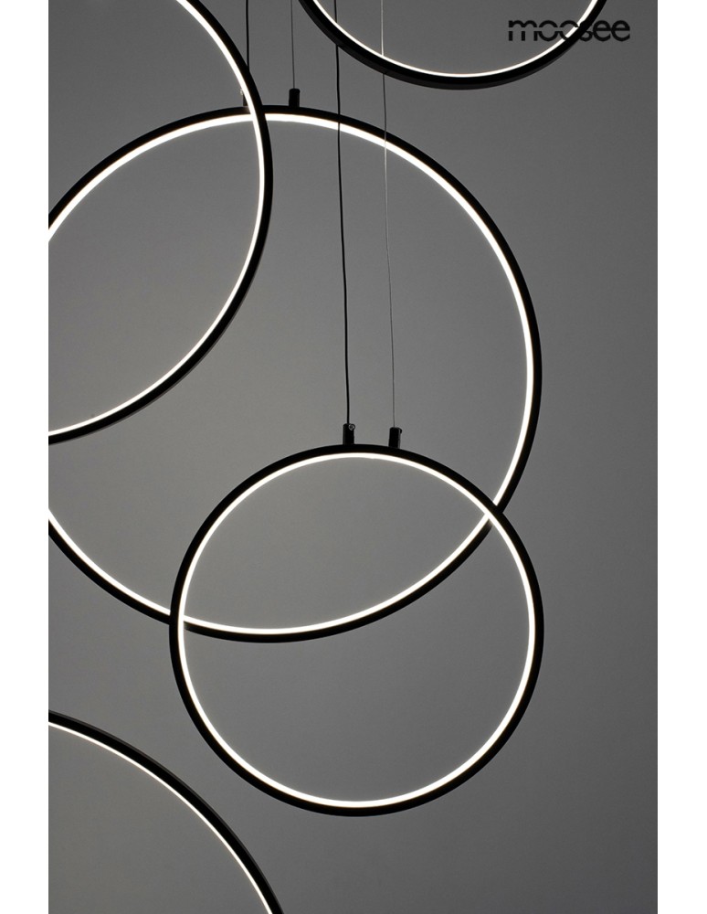MOOSEE lampa wisząca CIRCULO SIX czarna (MSE010100371) MOOSEE lampa wisząca CIRCULO SIX czarna (MSE010100371)
