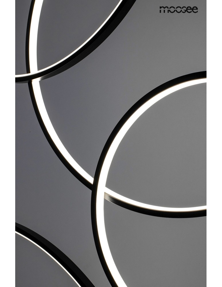 MOOSEE lampa wisząca CIRCULO SIX czarna (MSE010100371) MOOSEE lampa wisząca CIRCULO SIX czarna (MSE010100371)