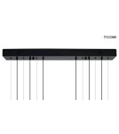 MOOSEE lampa wisząca CIRCULO SIX czarna (MSE010100371) MOOSEE lampa wisząca CIRCULO SIX czarna (MSE010100371)