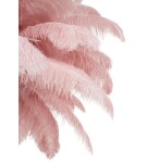 King Home Lampa podłogowa TIFFANY 175 różowa mosiądz / naturalne pióra (JL0019.PINK) King Home Lampa podłogowa TIFFANY 175 różowa mosiądz / naturalne pióra (JL0019.PINK)