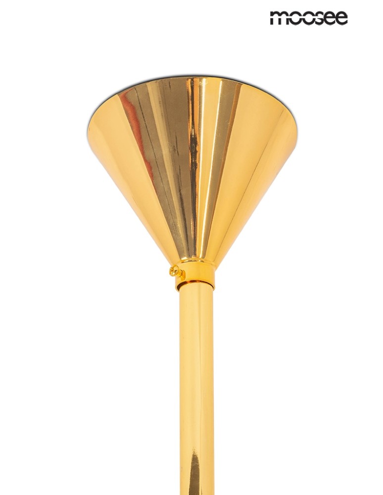 Moosee MOOSEE lampa wisząca SOLEI złota (MSE010100141)