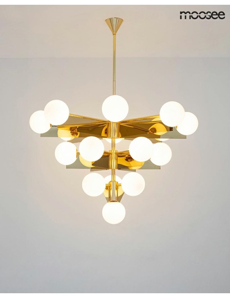 Moosee MOOSEE lampa wisząca SOLEI złota (MSE010100141)