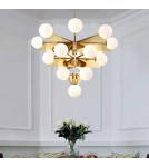 Lampy wiszące - Moosee MOOSEE lampa wisząca SOLEI złota (MSE010100141) - product 9