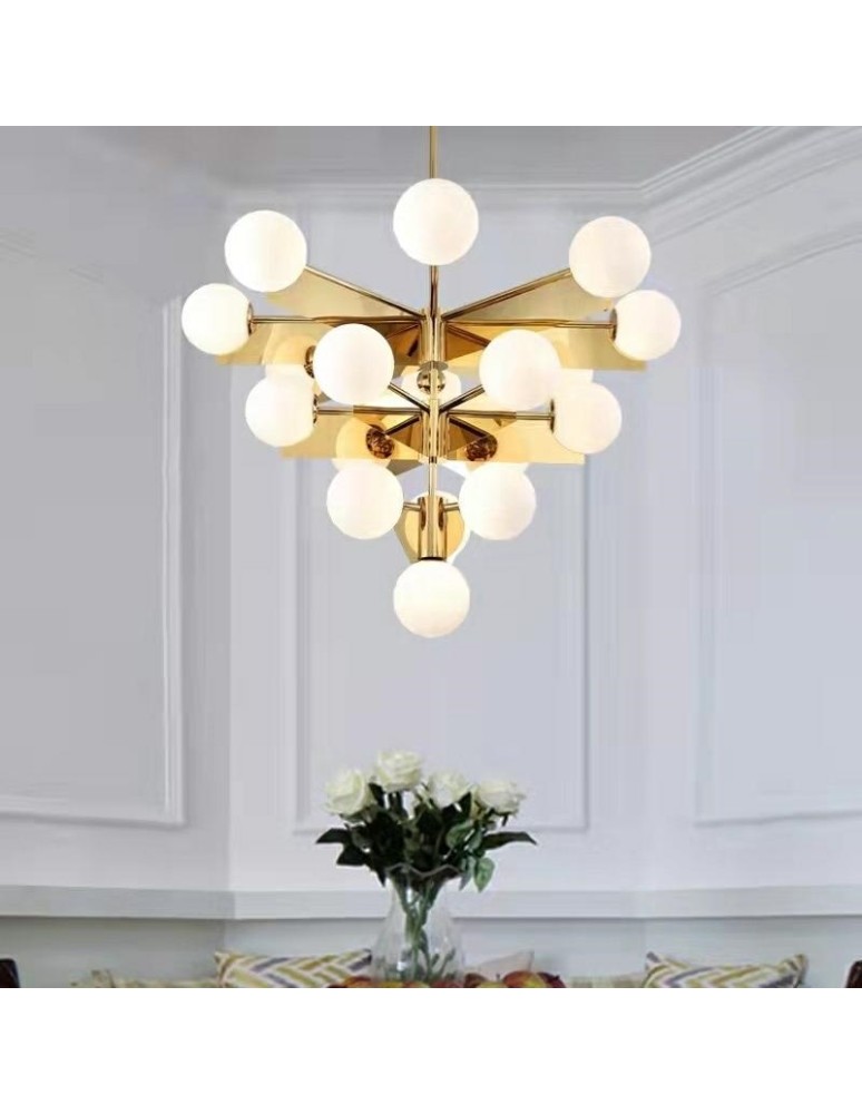 Moosee MOOSEE lampa wisząca SOLEI złota (MSE010100141)