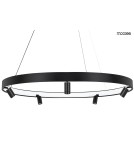 Moosee MOOSEE lampa wisząca CIRCLE SPOT 98 BLACK czarna (MSE010100164) Moosee MOOSEE lampa wisząca CIRCLE SPOT 98 BLACK czarna (MSE010100164)