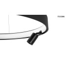 Moosee MOOSEE lampa wisząca CIRCLE SPOT 98 BLACK czarna (MSE010100164) Moosee MOOSEE lampa wisząca CIRCLE SPOT 98 BLACK czarna (MSE010100164)