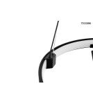 Moosee MOOSEE lampa wisząca CIRCLE SPOT 98 BLACK czarna (MSE010100164) Moosee MOOSEE lampa wisząca CIRCLE SPOT 98 BLACK czarna (MSE010100164)