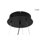 Moosee MOOSEE lampa wisząca CIRCLE SPOT 98 BLACK czarna (MSE010100164) Moosee MOOSEE lampa wisząca CIRCLE SPOT 98 BLACK czarna (MSE010100164)
