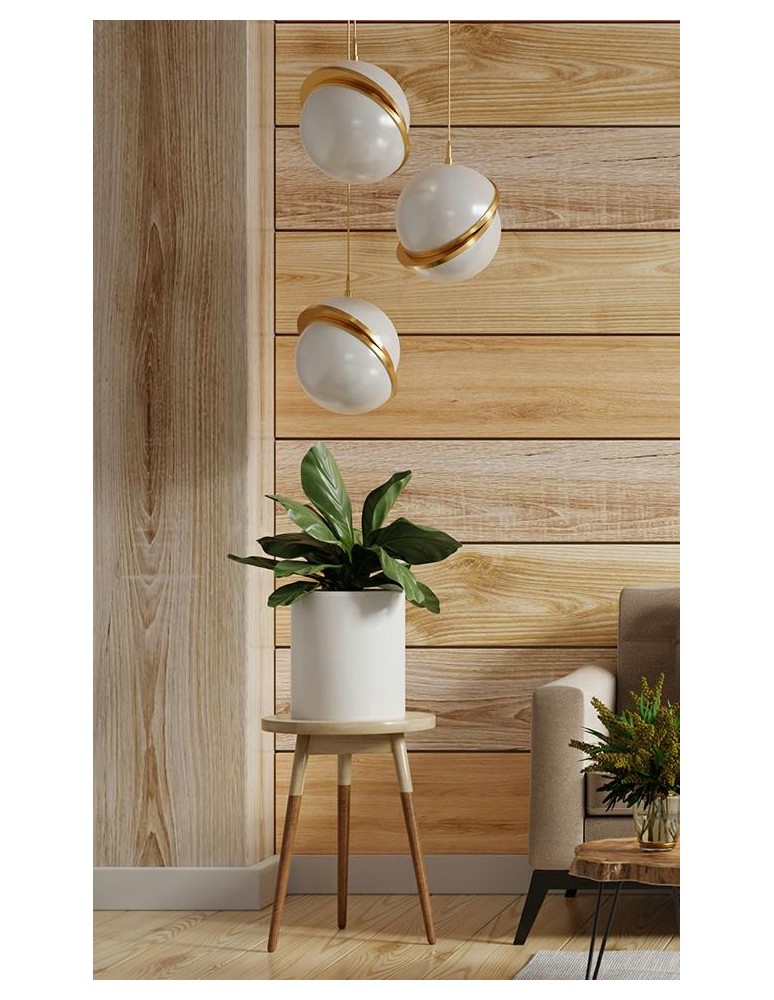 MOOSEE lampa wisząca GLOBE 25 złota (MSE010100239) MOOSEE lampa wisząca GLOBE 25 złota (MSE010100239)